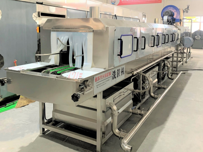 筐子清洗風(fēng)干一體機(jī)